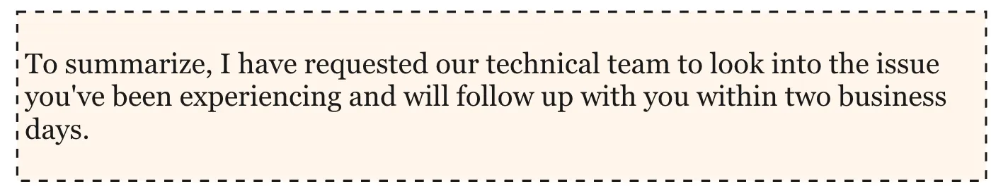 . Close the Email Professionally and on a warm Note