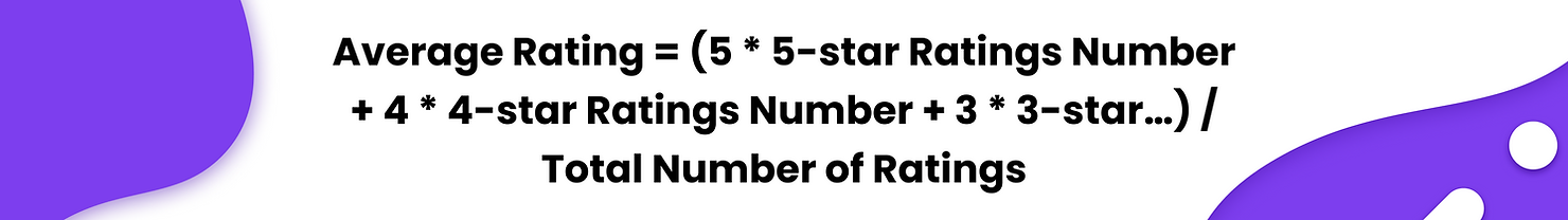 How to calculate Online reviews