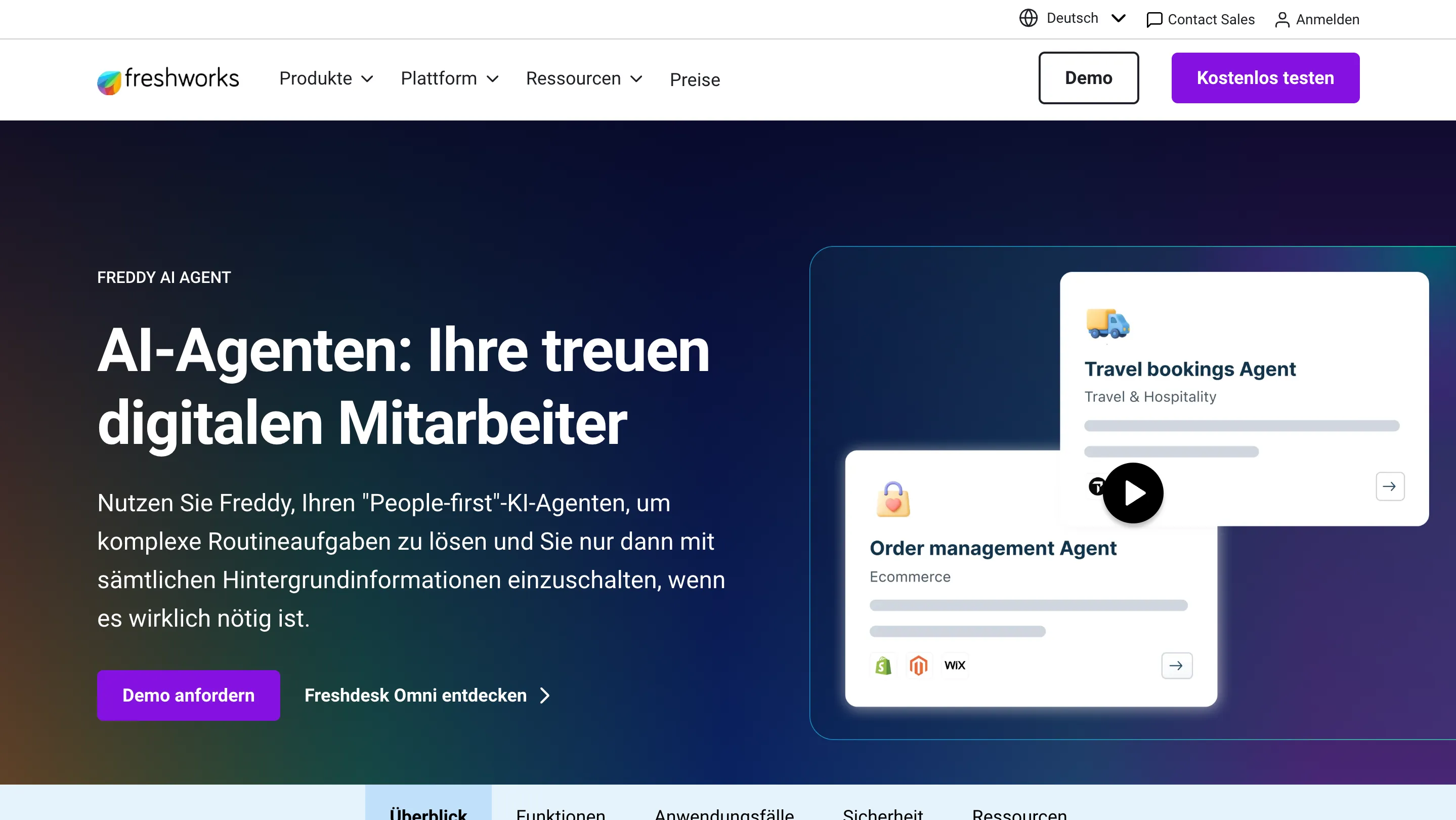Freddy AI von Freshdesk