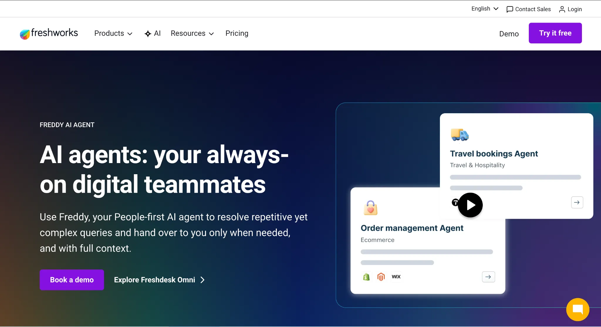 Freshdesk Freddy AI