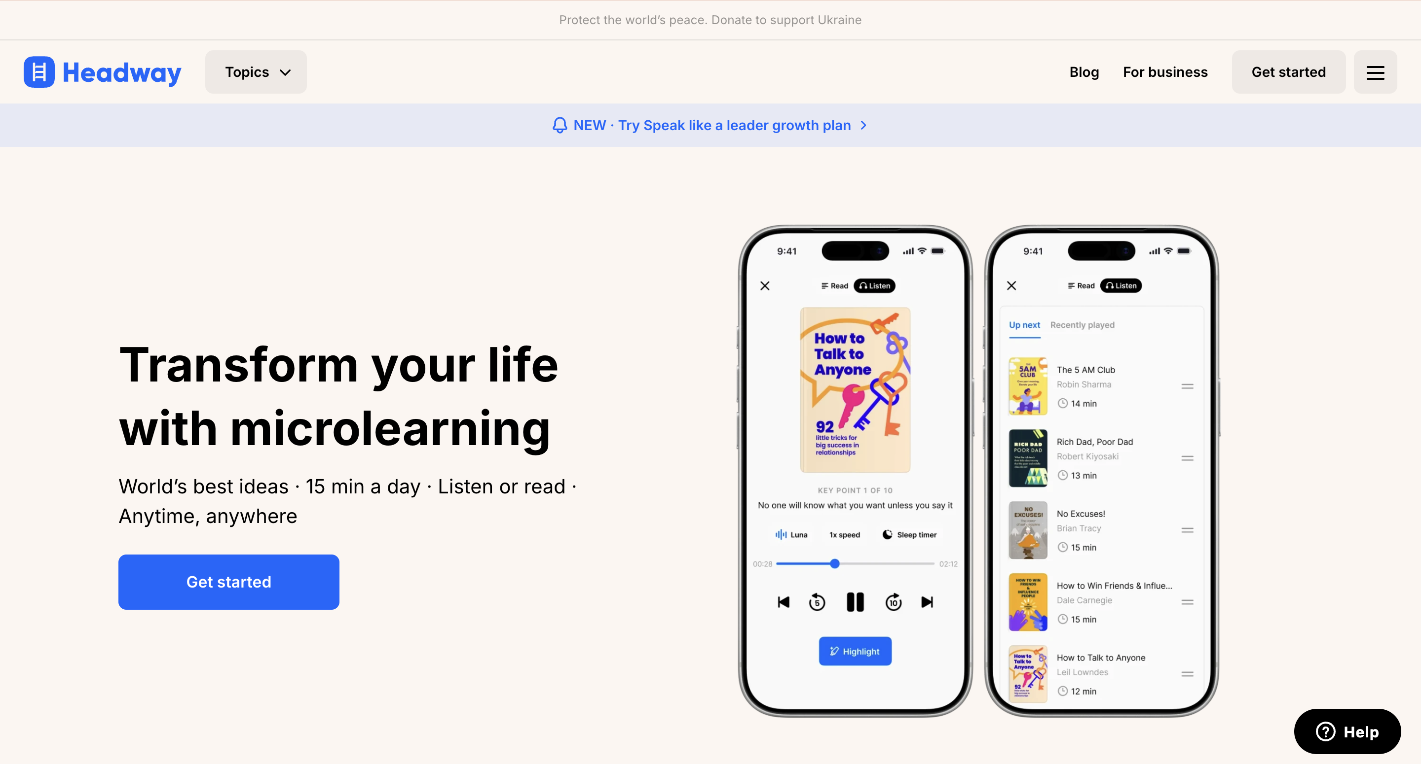 Everhelp AI customer support deployment Headway app